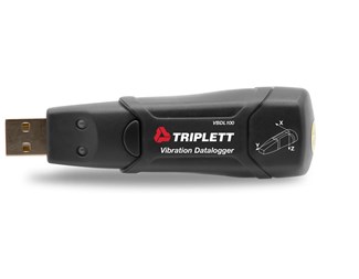 USB Vibrasjonlogger med software