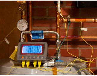 Industriell 4 kanaler fra -200 °C til 1370 °C  datalogger