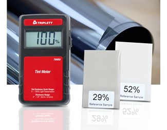 Digital mätare för solfilm, glas och textil
