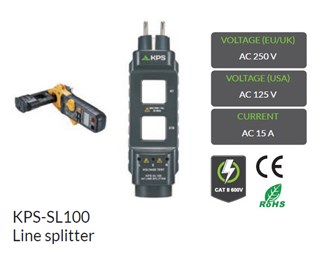 Linje splitter AC for stømtang SL100