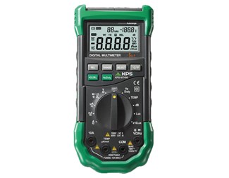 Digitalt multimeter med lyd,lys, luftfuktighetsmåler MT490