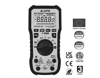 Digitalt multimeter TRMS med USB  AC/DC 100V/10A MT700