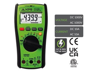 Digital multimeter TRMS USB AC/DC 1000 V/10 A DMM3000