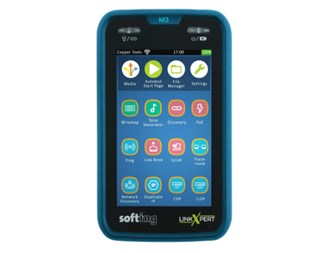 Cable and Ethernet tester for copper-, fiber- and wireless l