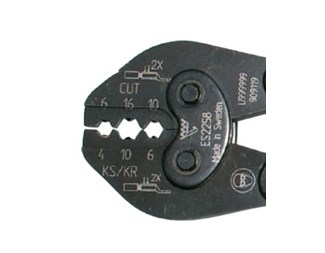 ES2258 Presstång f CUT hylsor 6-16mm², KR/KS, KRF/KS 4-10mm²