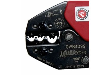 GWB4099 Presstång för W-crimp 4-10 mm²