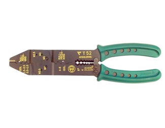 T50 Hobbytång 1,5-6 mm² rött handtag