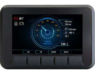 Skärmen utan pekfunktion, för panelmontage, IP 65
