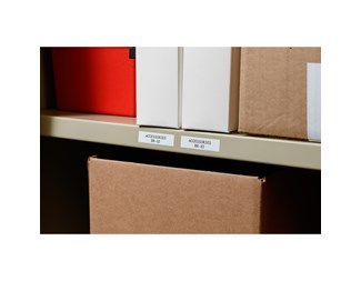 svart/vit 6,35mm bred x 6,40m lång