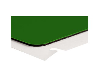 Grön 101,60mm bred x 25,40mm hög