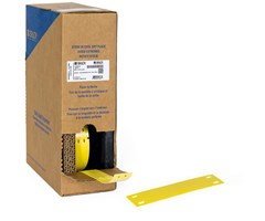 Brady etiketter 10mm(W) x 75mm(H) 1/250st