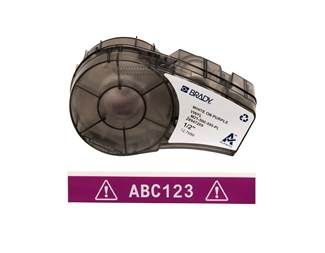 Vit/lila 12,70mm bred x 6,4m lång