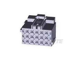 TIMER JPT 18P REC HOUSING RAPE-YELLOW 6-21P