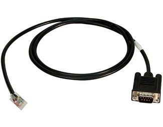 RJ45/DB9M 1,2m rakkopplad