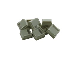 Enkeltangent, beige, 8st