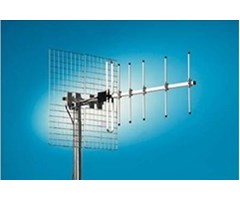 Net1 yagi-antenn, 380-500MHz inkl mast/väggfäste