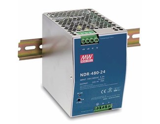 230VAC/48VDC, 480W, -20/+70°C, DIN-montage