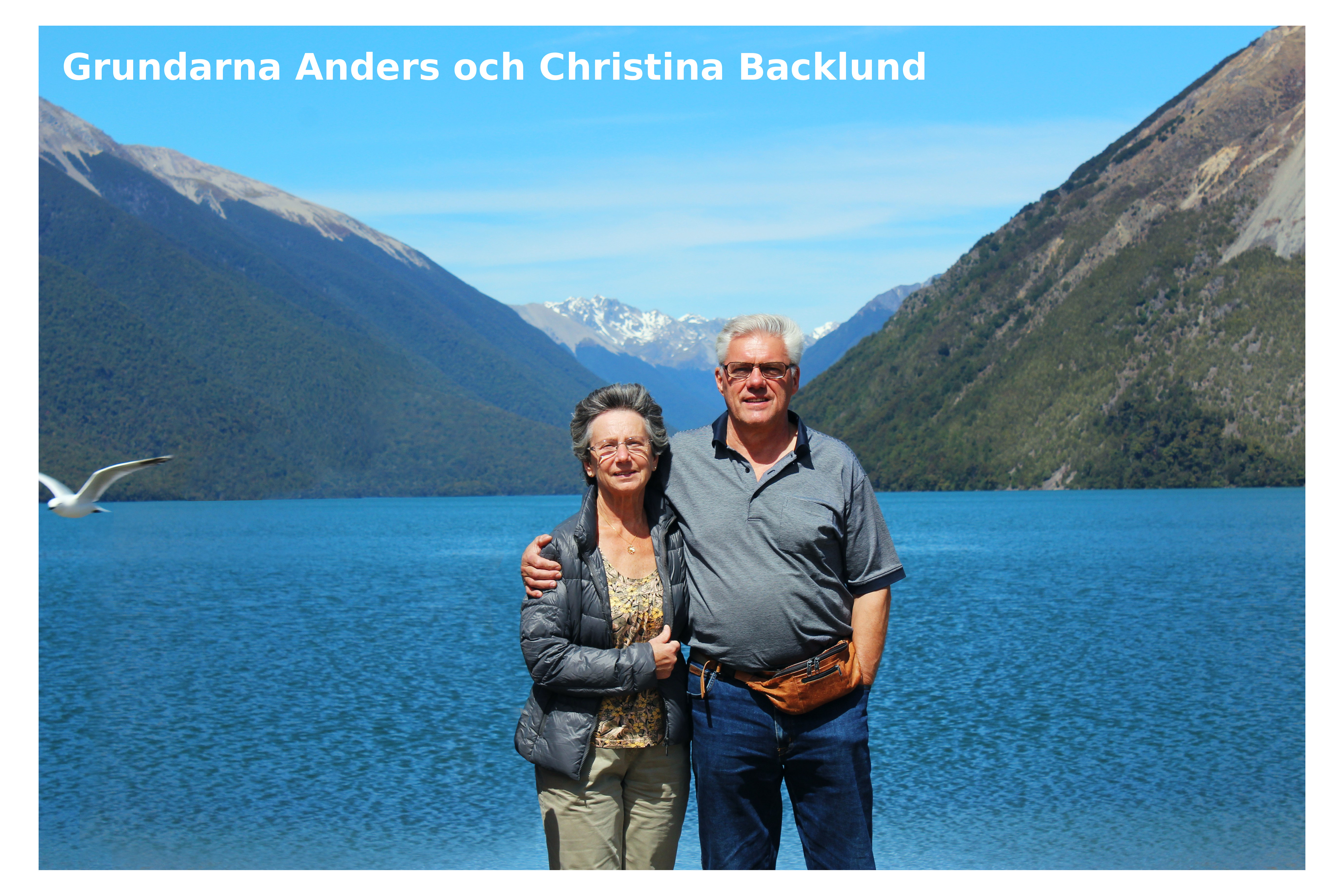 Grundarna Anders Backlund och Christina Backlund
