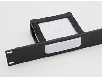 1U Svart 19" panel & fäste, Ubiquiti  UXG & UniFi Express