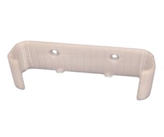 3D väggfäste för UniFi Switch Flex Mini clear pl