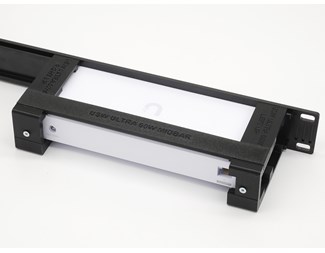 1U Svart 19" panel & fäste, Ubiquiti  Ultra USW