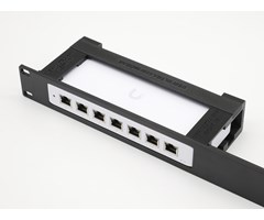 1U Svart 19" panel & fäste, Ubiquiti  Ultra USW