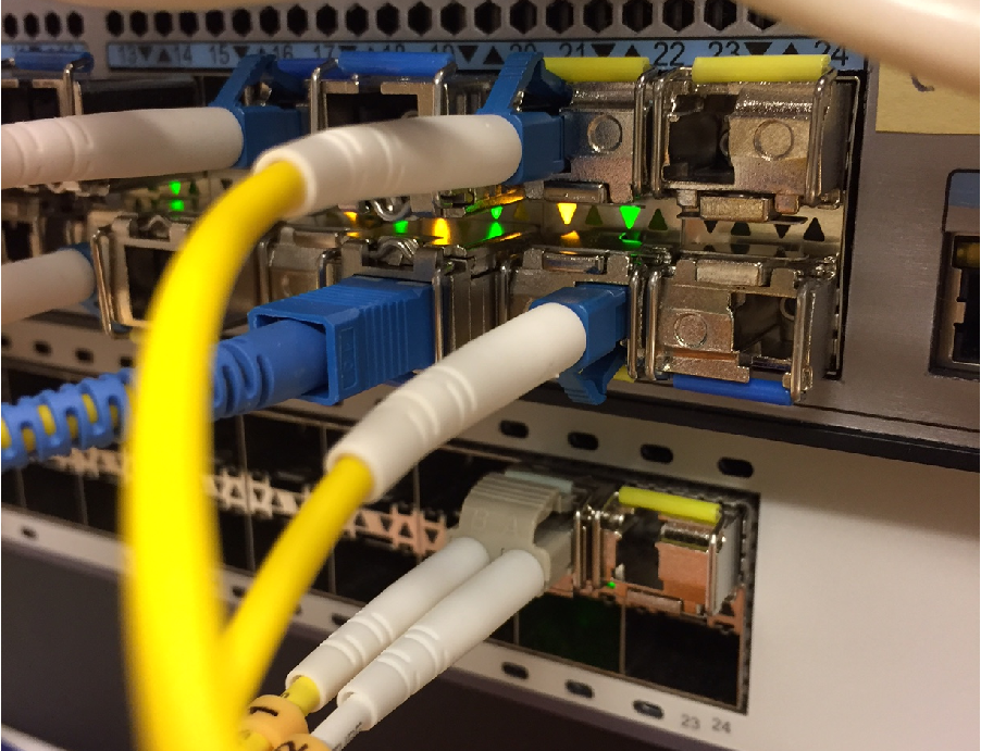 Switch med WDM SFP