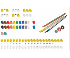 Vit nummer 9 kabelstorlek  3,2 - 4,5mm 1/300st