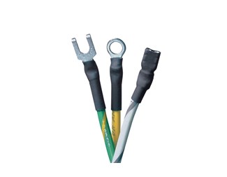 Krympslang HSTT19-48-Q45 Yellow/Green 4,8mm x 1,2m 25st