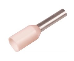 A0,5-8ETT/ Isolerad ändhylsa 0,5 mm², 100 st