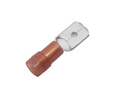 KA1507H-PB/ Abiko isolerat Flatstift, 0.5–1,5 mm², 100st