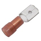 KA1507H-PB/ Abiko isolerat Flatstift, 0.5–1,5 mm², 100st