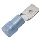 KA1507H-PB/ Abiko isolerat Flatstift, 0.5–1,5 mm², 100st
