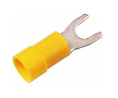 A0832G/ Isolerad gaffelkabelsko, 0,75 mm²,100st