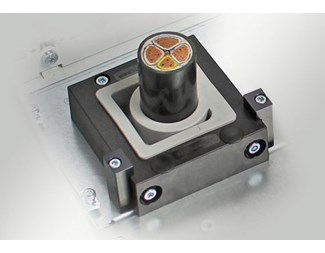 KEL-Jumbo Kabelgenomföringsram för 1 KTF-insats