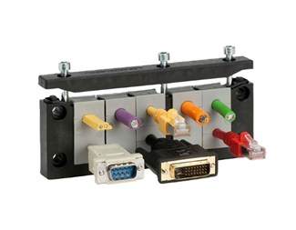 KEL-ER B4 Kabelgenomföringsram för 4 S KT, 10st