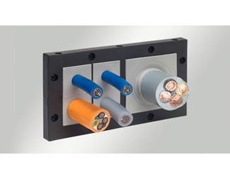 KEL 183/5 Kabelgenomföringsram, 1-4 L KT