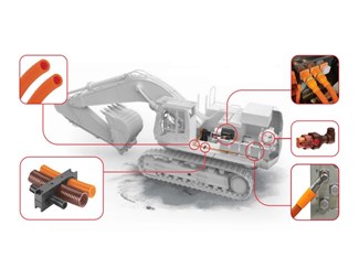 Polyamidslang Standard NC25-OR-50M