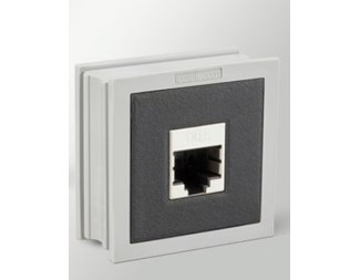 Insats stor inkl Keystone USB 3.0, svart