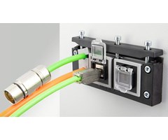 Insats stor inkl Keystone USB 3.0 med lock, svart