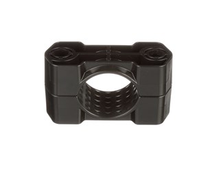 Kabelklämma för singelmontage 38-46 mm, 2xM10 Nylon 10st