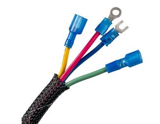 Exp. Sleeving Black ,25" (6,4 mm) Reel 61M