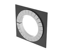 Slät vidhäftande 0,9-1.6mm transparent 30,5M