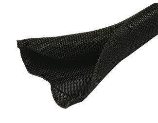 Självförslutande 5mm, svart 100m