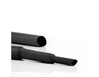 Krympslang H-5(4X)-F 16/4mm (4:1) Svart 30m