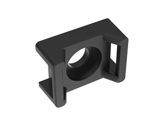 Svart POLYPROPYLEN, 14,98x9,6x6,88 mm For M4,100st (M,I,S)