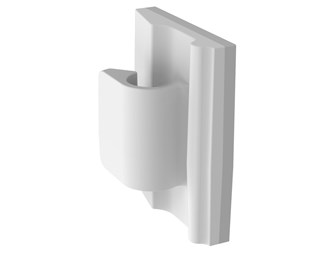 ACC19-A-C KABELCLIPS Vit, 100st